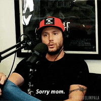 aborddelimpala jensen ackles aborddelimpala sorry mom inside of you GIF