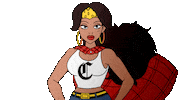 SuperChola mexico strong superhero latina Sticker