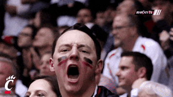 lets go energy GIF by University of Cincinnati Athletics