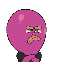 Angry Look Sticker by Octo Gaming