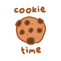 Hungry Chocolate Chip Sticker