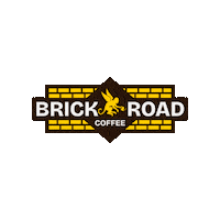 Brickroadcoffee brc brick road brickroad brick road coffee Sticker