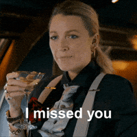 Missing You Hello GIF by Blake Lively Fan
