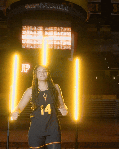 Womens Basketball GIF by ASUWBB