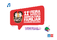SDRBAHIA agriculturafamiliar sdrbahia afbahia afvirtual Sticker