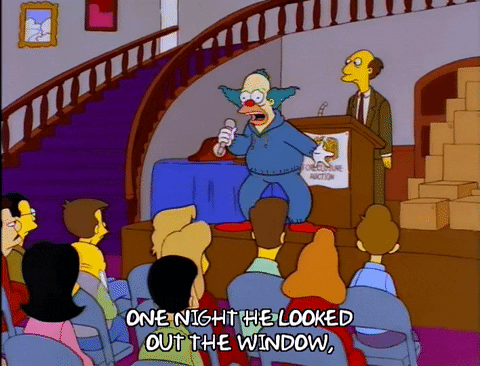 season 7 krusty the klown GIF