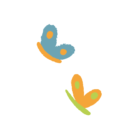 Spring Butterfly Sticker by AOKBW