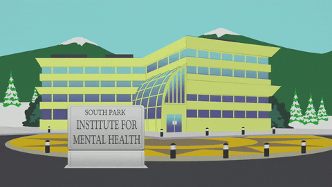 institute for mental health building GIF by South Park 