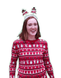 Christmas Snow Sticker by Northumbria Students' Union