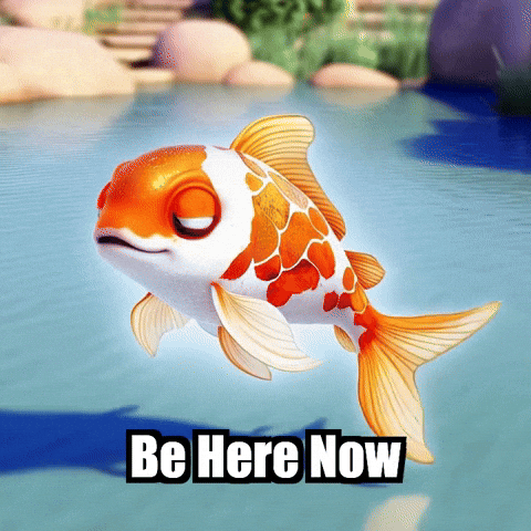 Be Here Now Wisdom GIF by TheConfishius