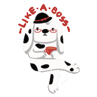 Sassy Dog Sticker