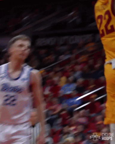 Iowa State Cyclones Reaction GIF by CyclonesTV