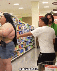 Woman Shopping GIF