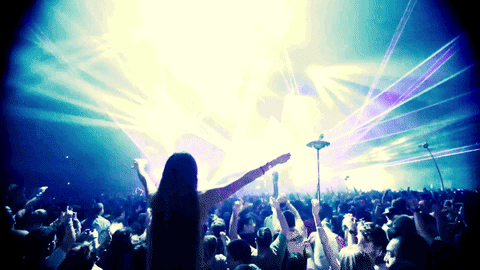 insomniacevents giphyupload trance sf lasers GIF