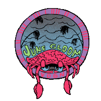 sad beach Sticker by Vardagen