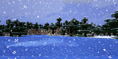 snow scenery GIF