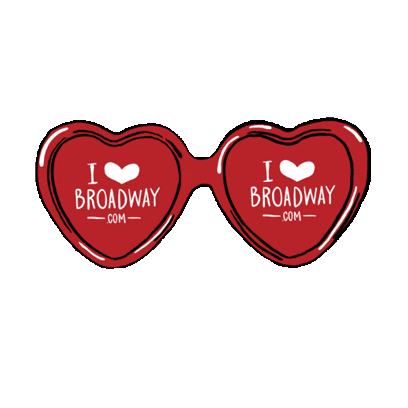 heart love Sticker by Broadway.com