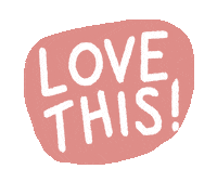 Pink Love This Sticker by By Sauts // Alex Sautter (formerly Pretty Whiskey)