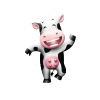 delaval_br cow vaca delaval Sticker