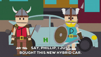 car vikings GIF by South Park 