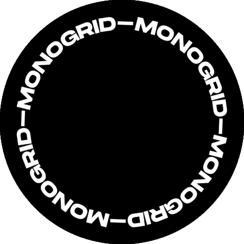 Logo Monogrid Sticker by Digital Interactive Studio