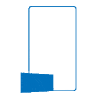Seta Post Novo Sticker by Blue agência digital