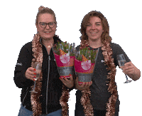 Flower Thumbs Up Sticker by Hofland Flowering and Plants