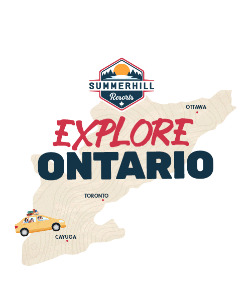 summerhillresorts giphyupload summer vacation toronto Sticker