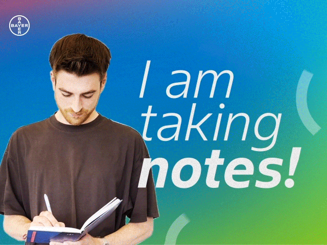 Notes Minutes GIF by Bayer