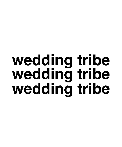 Wedding Tribe Sticker by vbwtf™