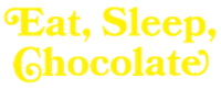 Eat Sleep Chocolate Sticker by Hey Tiger