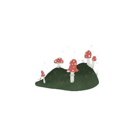 RoMadeThat giphyupload mushroom mushrooms folk Sticker