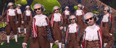 Not Laughing Founding Fathers GIF