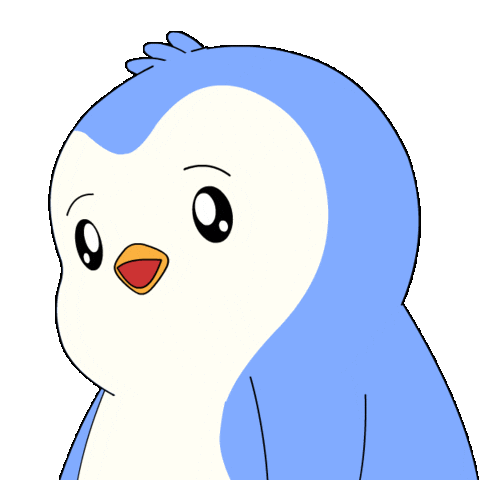 Happy Mood Sticker by Pudgy Penguins