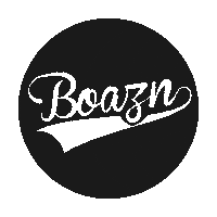 Logo Glitch Sticker by Boazn