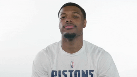 Dennis Smith Jr Thumbs Up GIF by Detroit Pistons