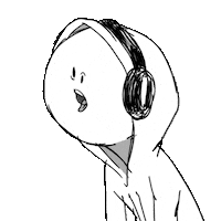 Tired Out Of Breath Sticker by CC0 Studios