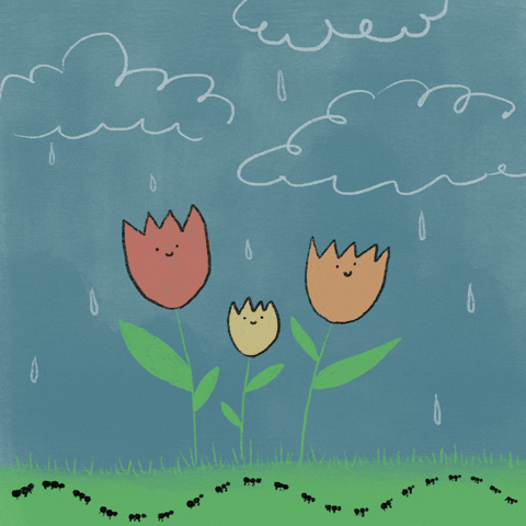 emikoitamura happy cartoon kawaii nature GIF