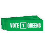 Vote Politics Sticker by Australian Greens