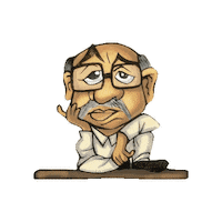 Thinking Thoughts Sticker