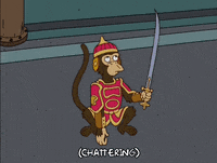 Scared Episode 17 GIF by The Simpsons