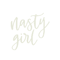 Girl Calligraphy Sticker
