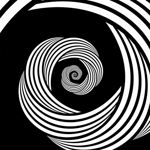 konczakowski giphyupload art black and white abstract GIF