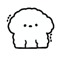 Dog Moving Sticker