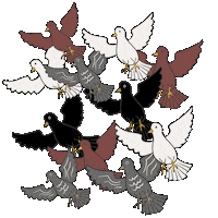 Bird Fly Sticker