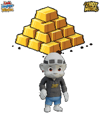 Money Gold Sticker by Zhot