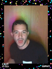 outintech GIF by Out in Tech x GIPHY | Spring Social @ Hotel Americano