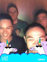 outintech GIF by Out in Tech x GIPHY | Spring Social @ Hotel Americano