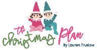 The Plan Christmas Sticker by The Plan By Lauren Truslow