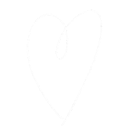 White Heart Love Sticker